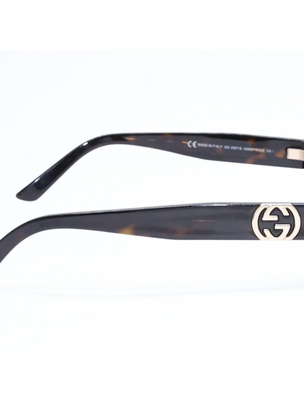 Gucci Sunglasses Eyewear GG S Tortoiseshell Color Brown